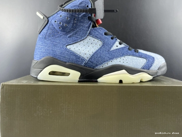 Air 6 Denim Jordan CT5350-401 Washed 0704